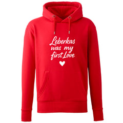 Hoodie "Leberkas was my first Love"