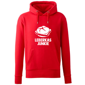 Hoodie "Leberkasjunkie" - meinherzschlag.de
