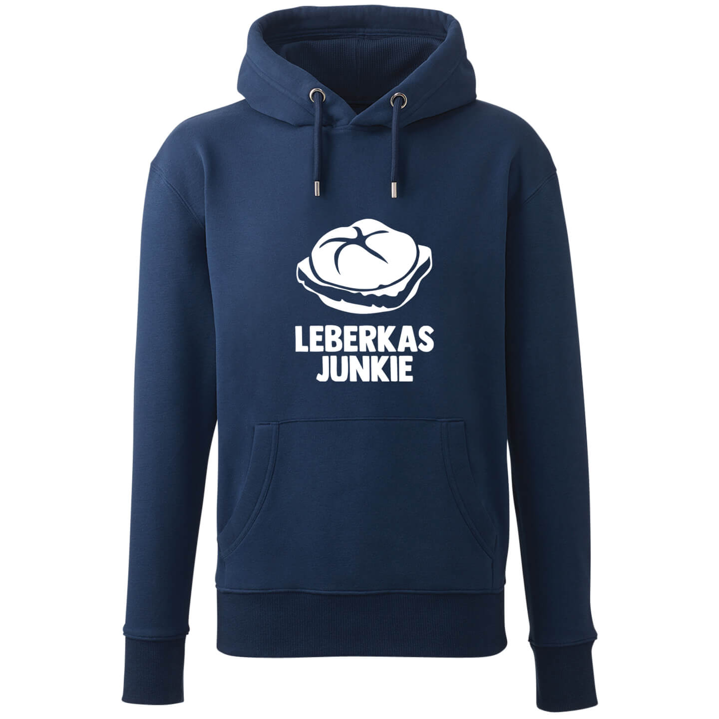 Hoodie "Leberkasjunkie" - meinherzschlag.de