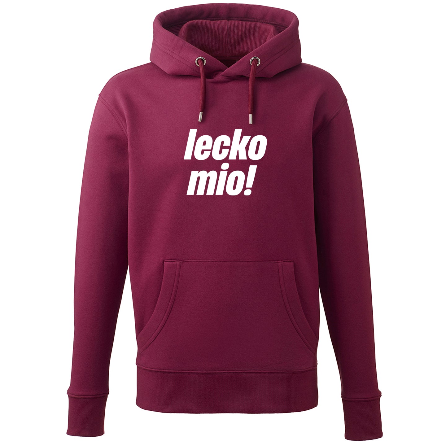 Hoodie "lecko mio!" - meinherzschlag.de