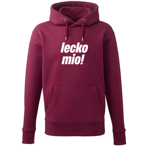 Hoodie "lecko mio!" - meinherzschlag.de