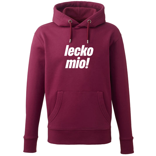 Hoodie "lecko mio!" - meinherzschlag.de