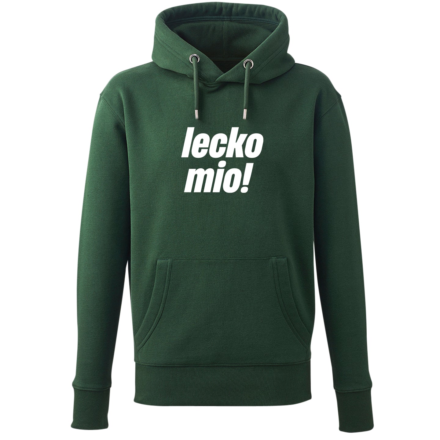 Hoodie "lecko mio!" - meinherzschlag.de