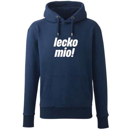 Hoodie "lecko mio!" - meinherzschlag.de