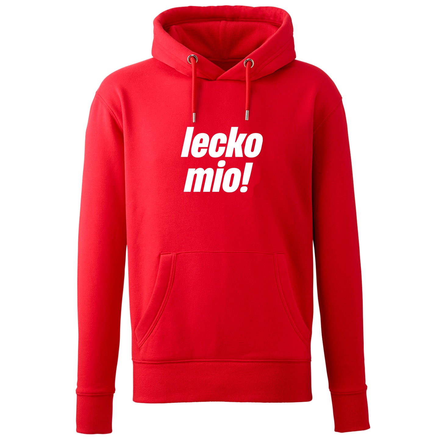 Hoodie "lecko mio!" - meinherzschlag.de