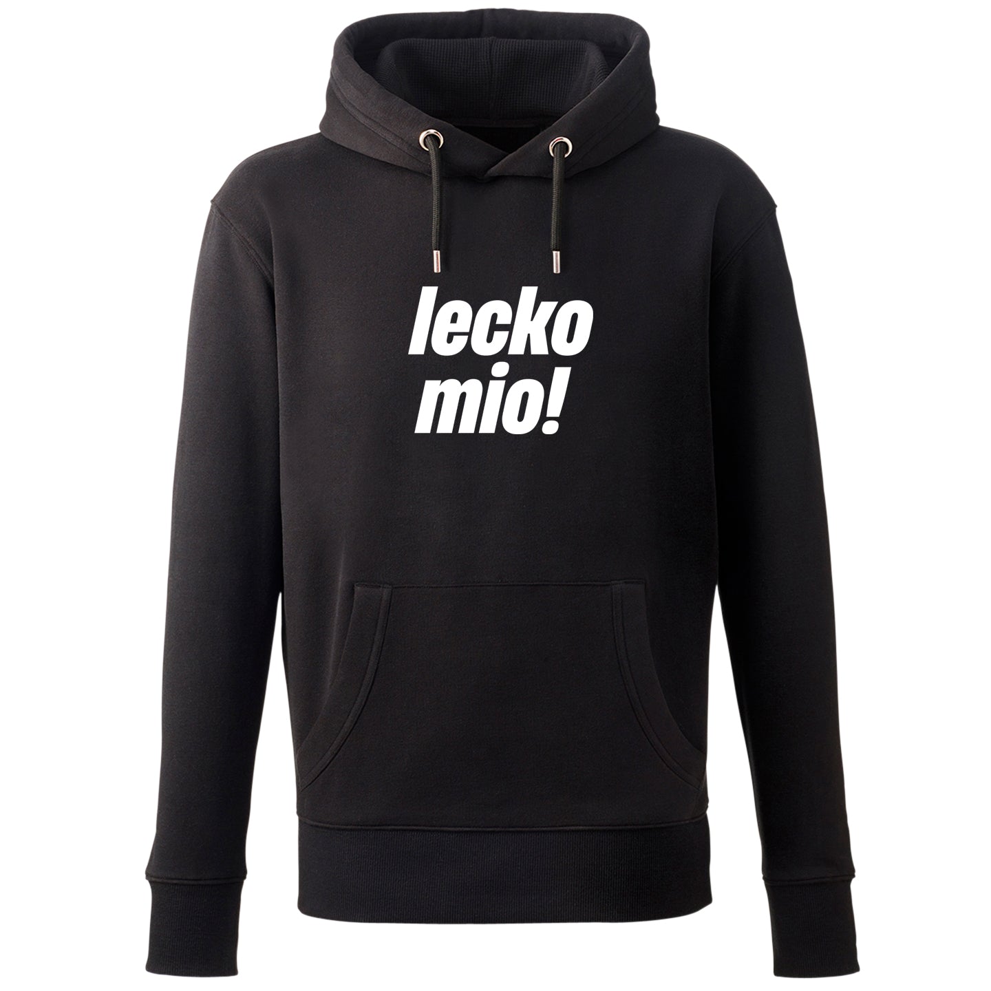 Hoodie "lecko mio!" - meinherzschlag.de