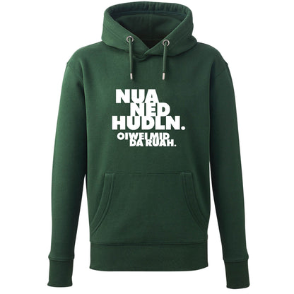 Hoodie "Nua ned hudln" - meinherzschlag.de