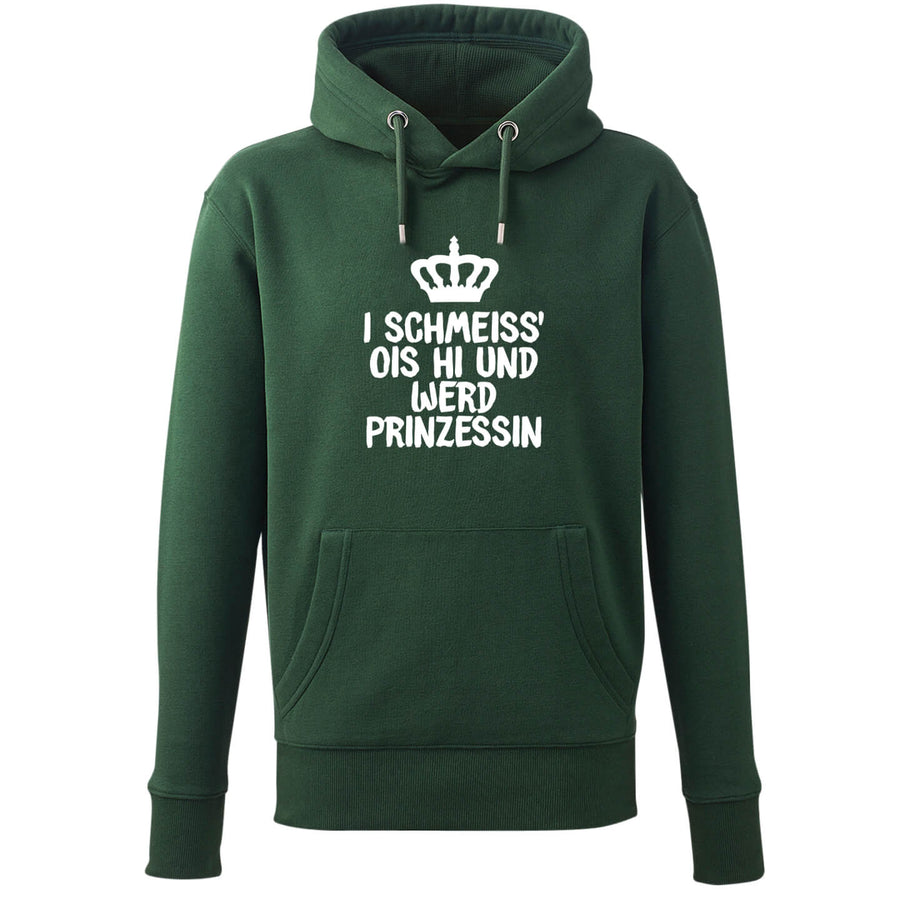 Hoodie "Prinzessin" - meinherzschlag.de