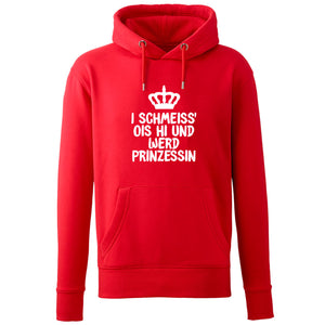 Hoodie "Prinzessin" - meinherzschlag.de