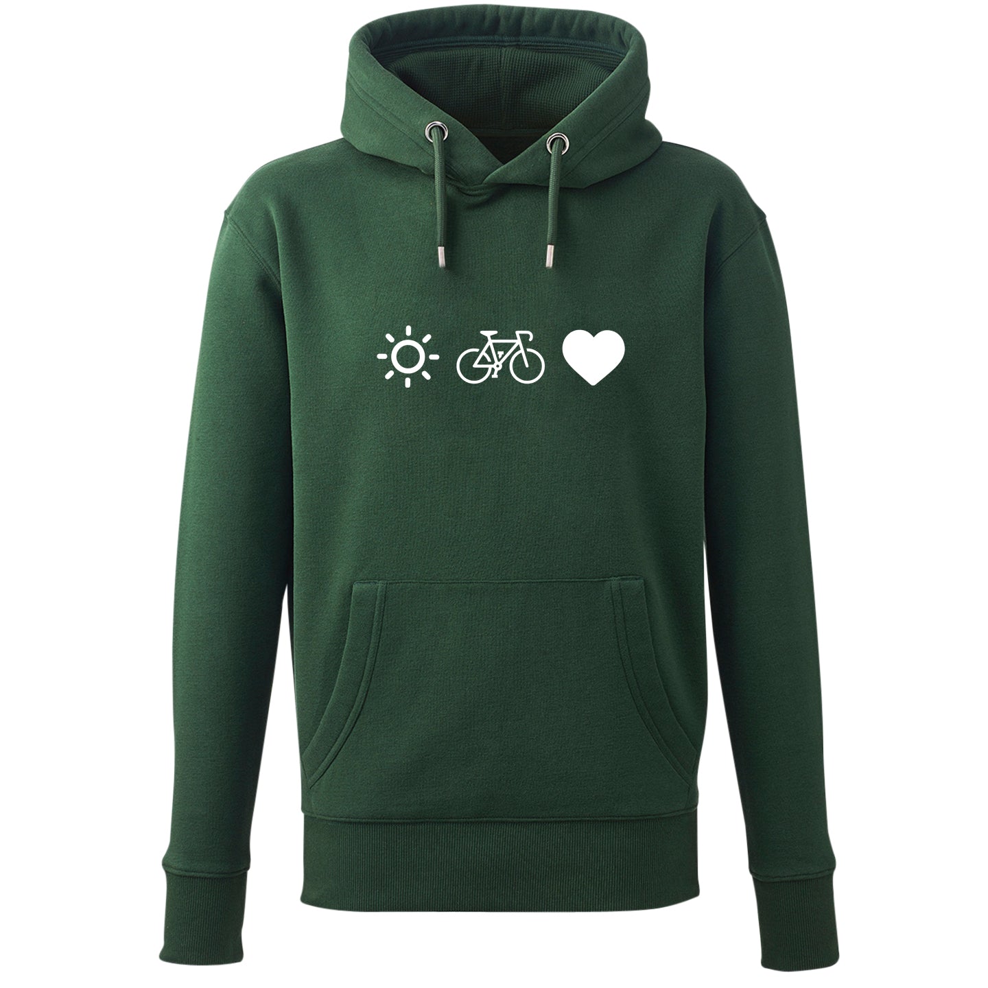 Hoodie "Radl, Sun & Herzl" - meinherzschlag.de