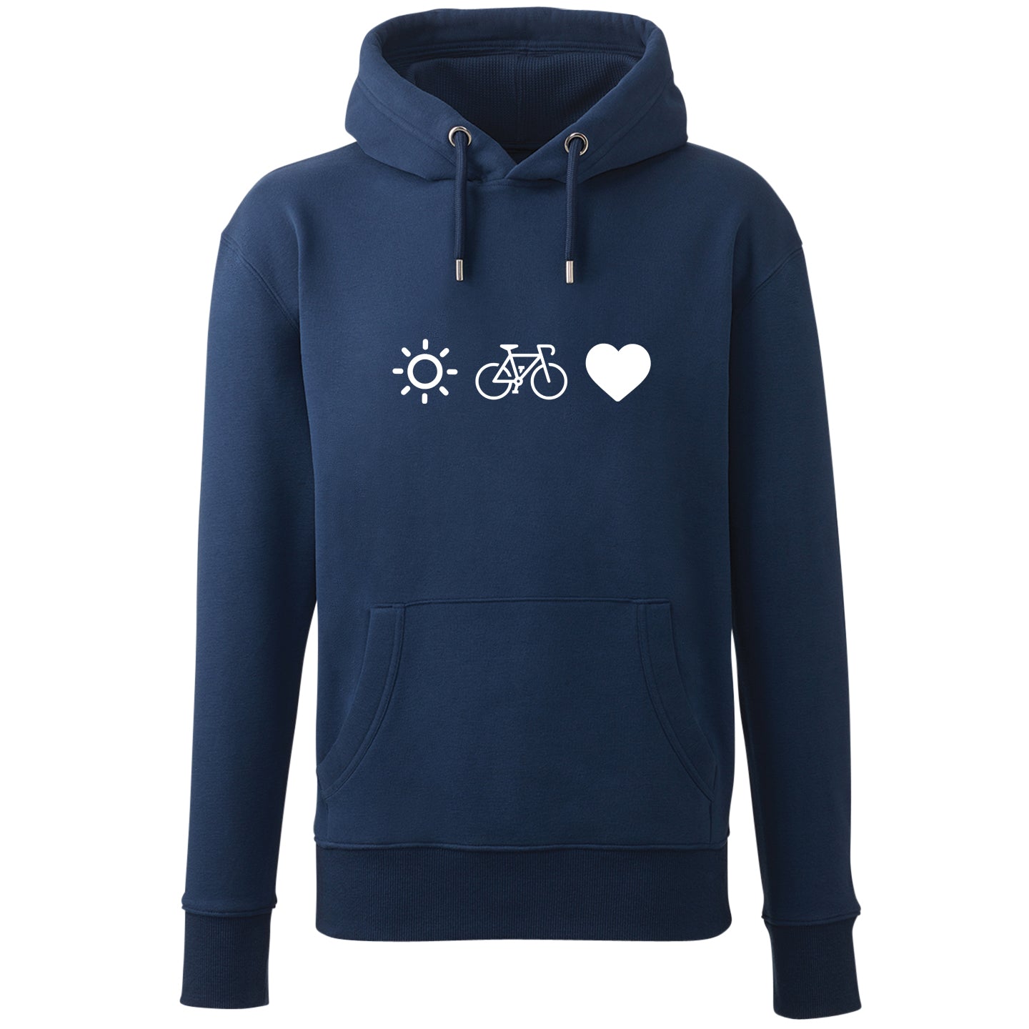 Hoodie "Radl, Sun & Herzl" - meinherzschlag.de
