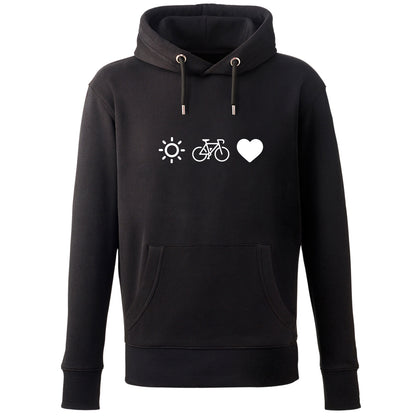 Hoodie "Radl, Sun & Herzl" - meinherzschlag.de