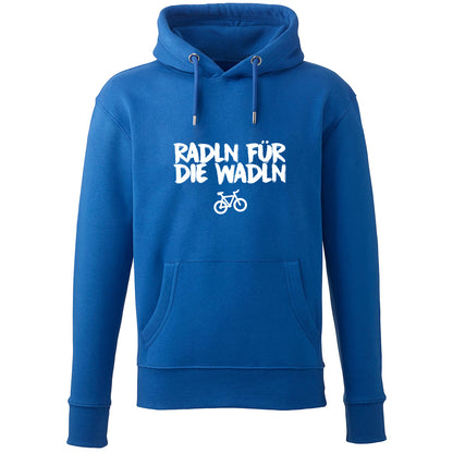 Hoodie "Radln für die Wadln" - meinherzschlag.de