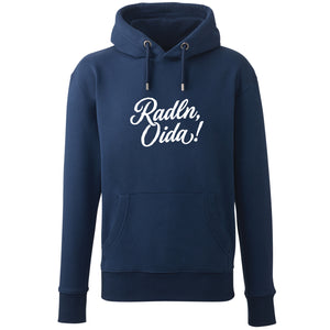 Hoodie "Radln, Oida!" von meinherzschlag – Produktbild 5 von 7.