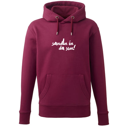 Hoodie "sandln in da sun!" - meinherzschlag.de