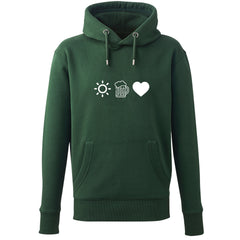 Hoodie "Sun, Bier & Herzl"