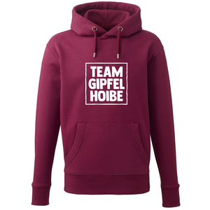 Hoodie "Team Gipfelhoibe" - meinherzschlag.de