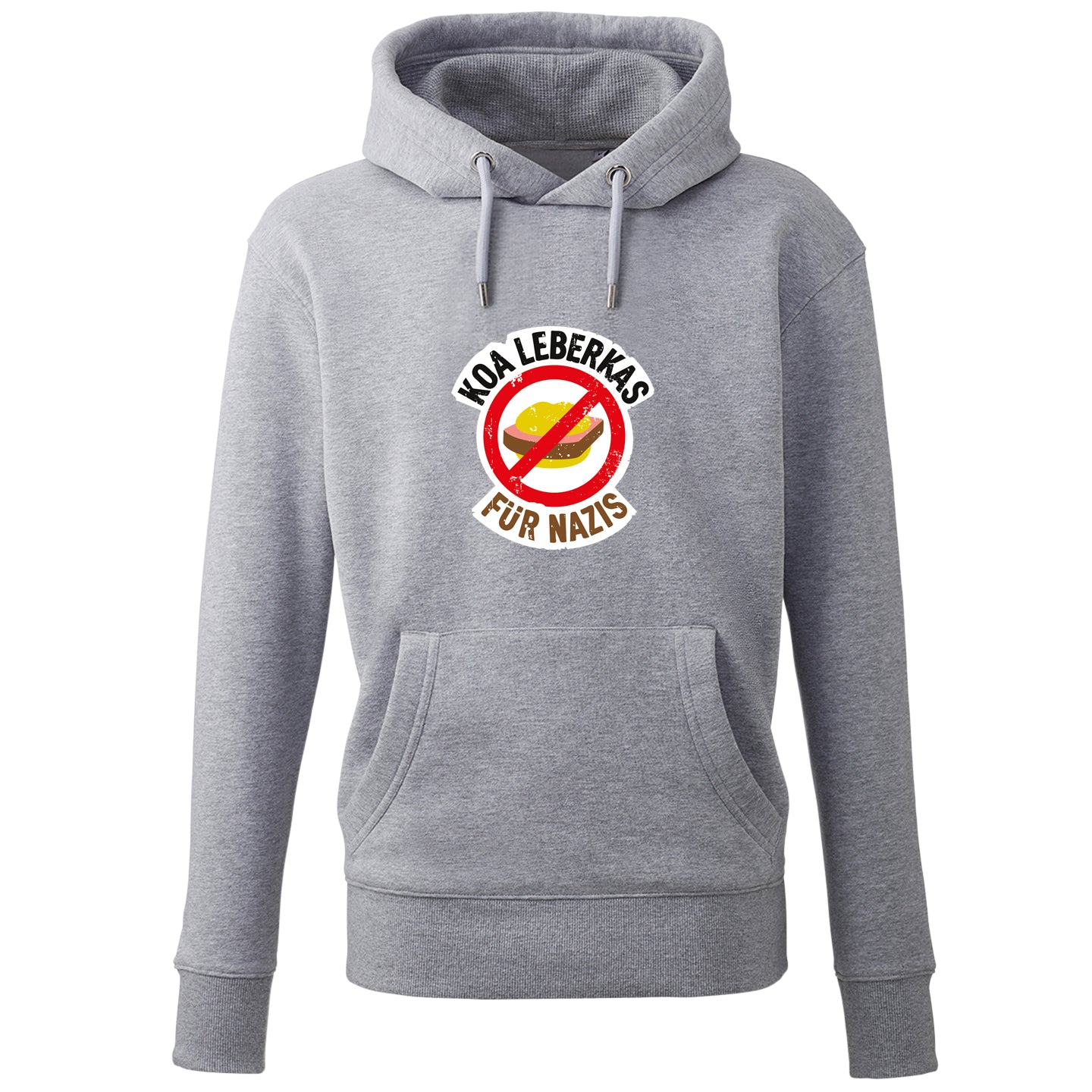 Hoodie "Koa Leberkas für Nazis"