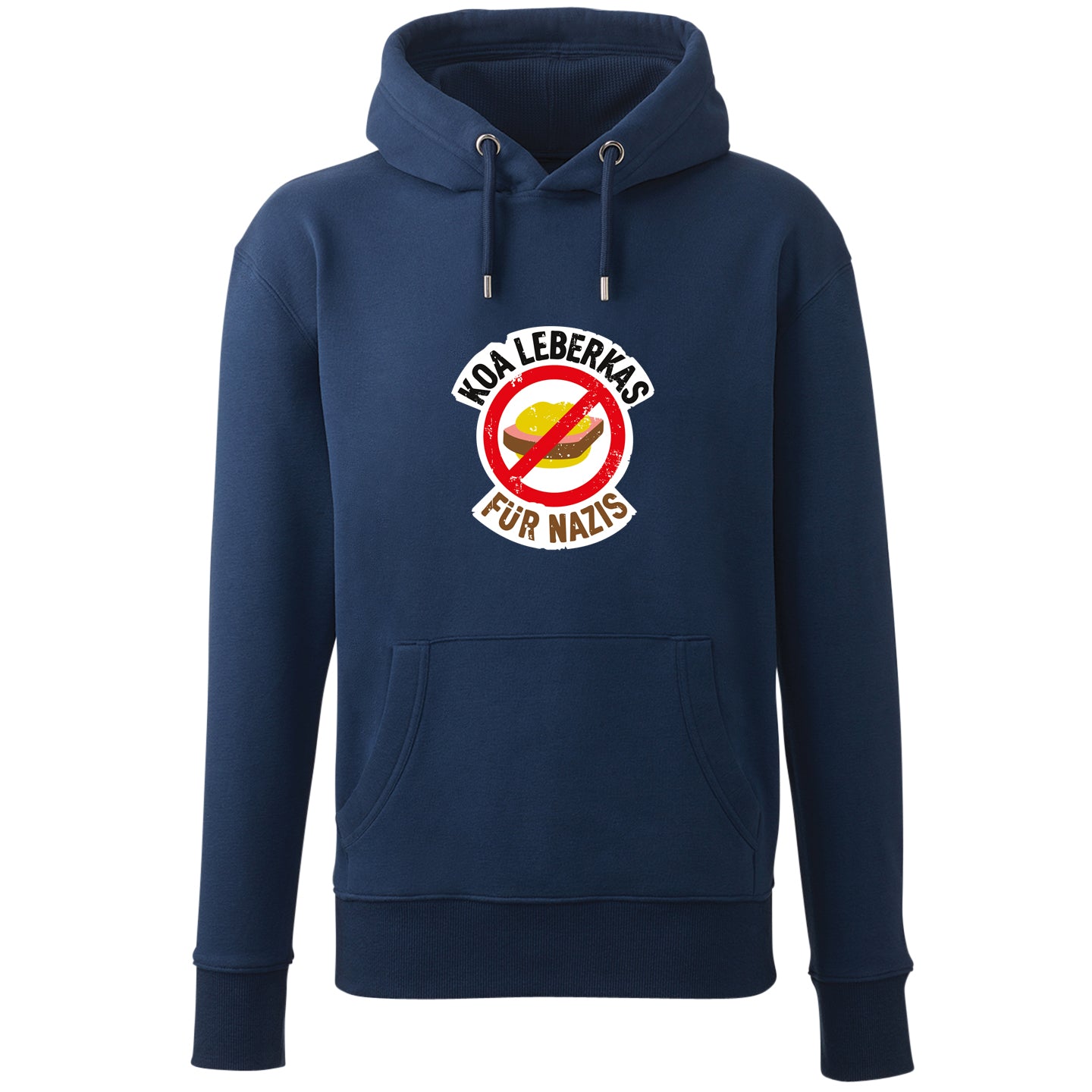 Hoodie "Koa Leberkas für Nazis"