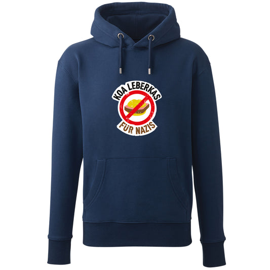 Hoodie "Koa Leberkas für Nazis"