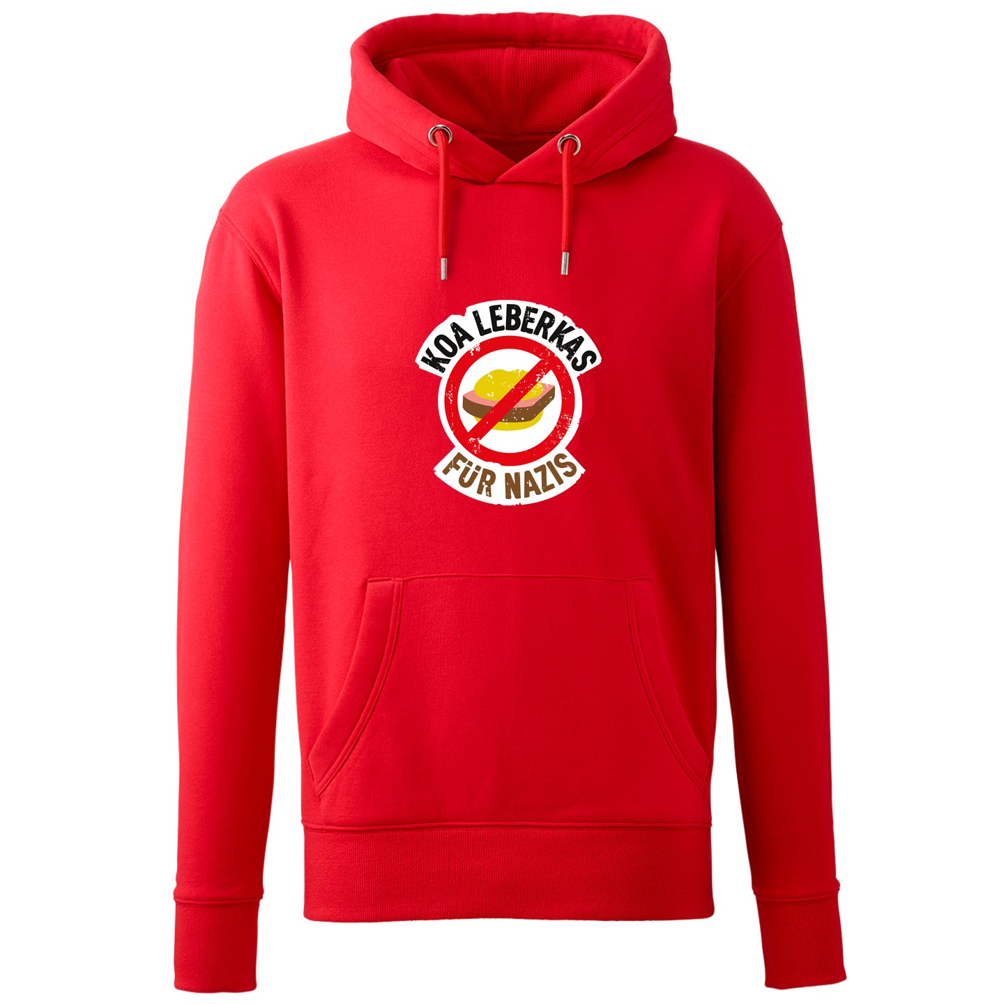 Hoodie "Koa Leberkas für Nazis"