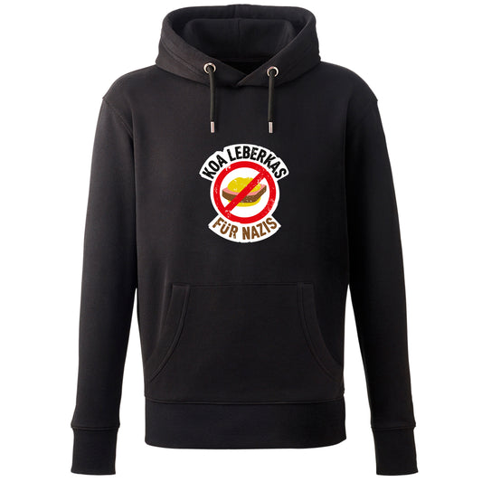 Hoodie "Koa Leberkas für Nazis"