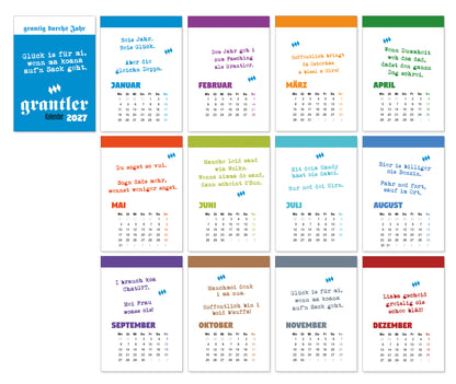 Grantler Kalender 2027