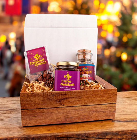Kleine Geschenkbox "Glühwein" - meinherzschlag.de