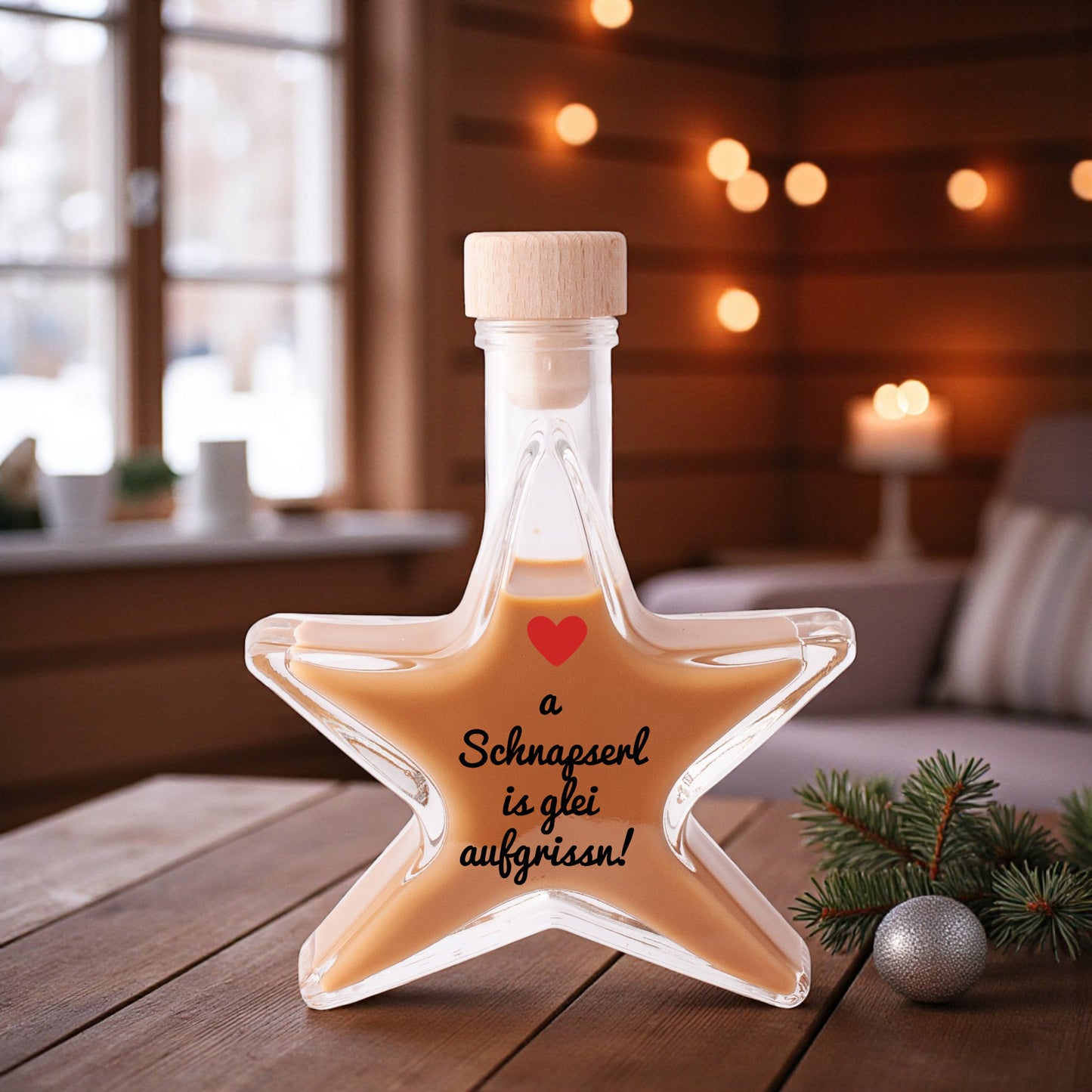 Weihnachtslikör "A Schnapserl is glei aufgrissn!" - meinherzschlag.de