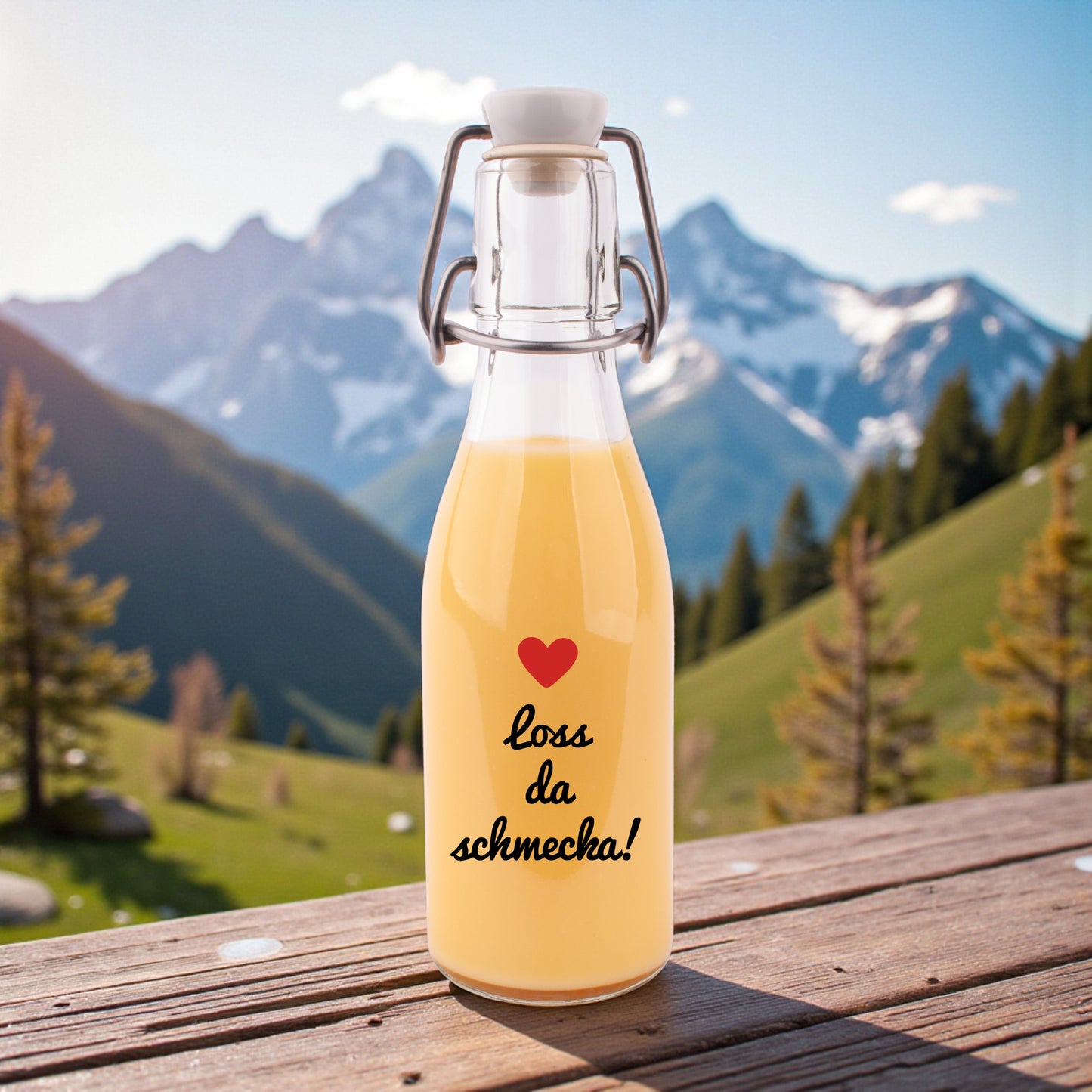Likör/Schnaps "Loss da schmecka!"