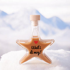 Weihnachtslikör "Weil i di mog!"