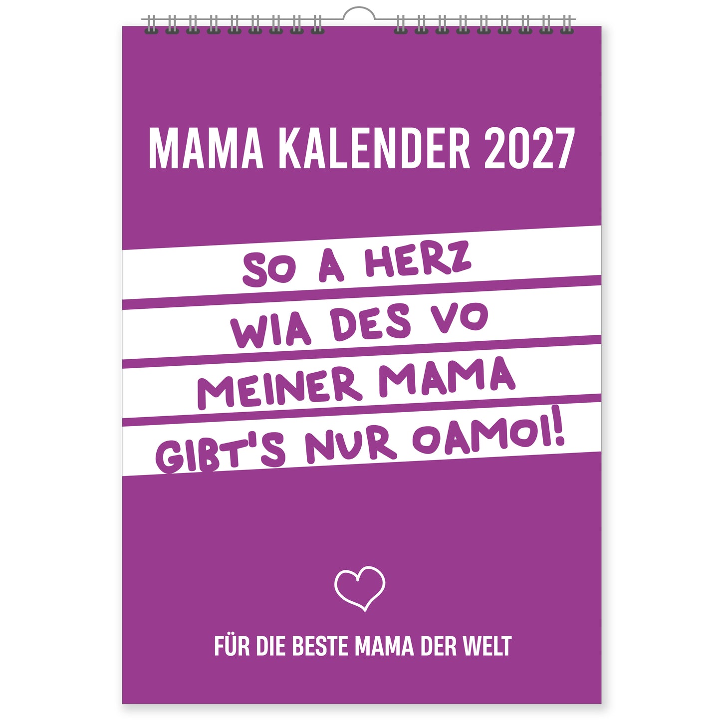 Der Bayerische MAMA Kalender 2027