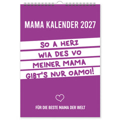Der Bayerische MAMA Kalender 2027