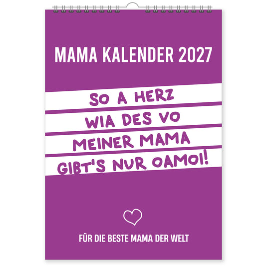 Der Bayerische MAMA Kalender 2027