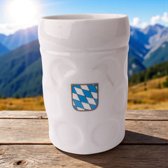 Maßkrug-Kaffeetasse "Bayernwappen"