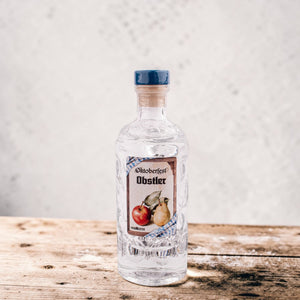 Maßkrug-Schnapserl "Obstler"