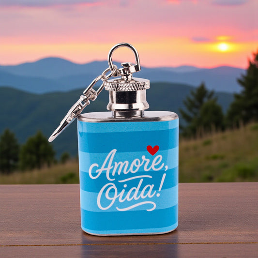 Mini - Flachmann "Amore, Oida!" - meinherzschlag.de