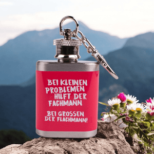 Mini - Flachmann "Fachmann" - meinherzschlag.de