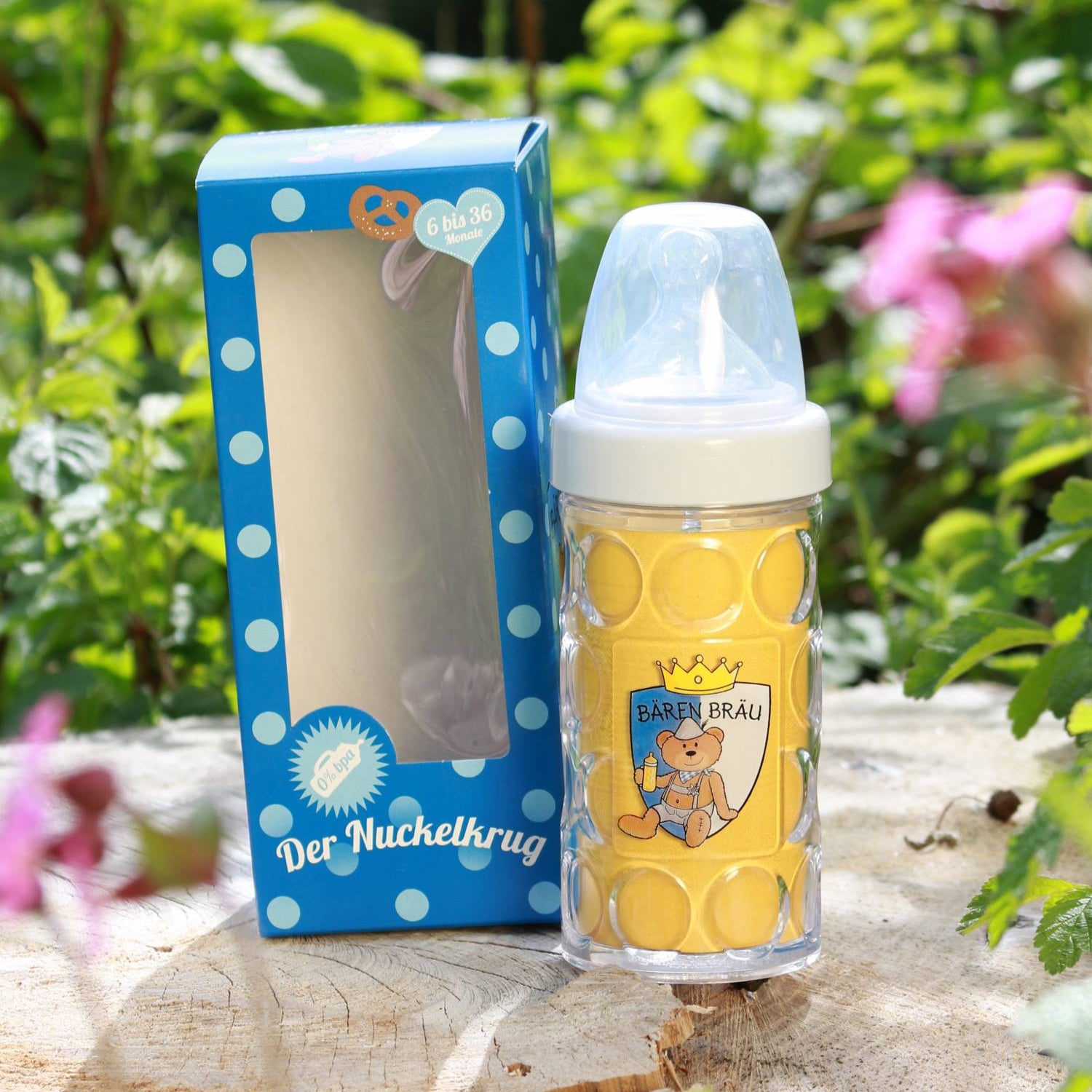 Nuckelkrug blau - meinherzschlag.de