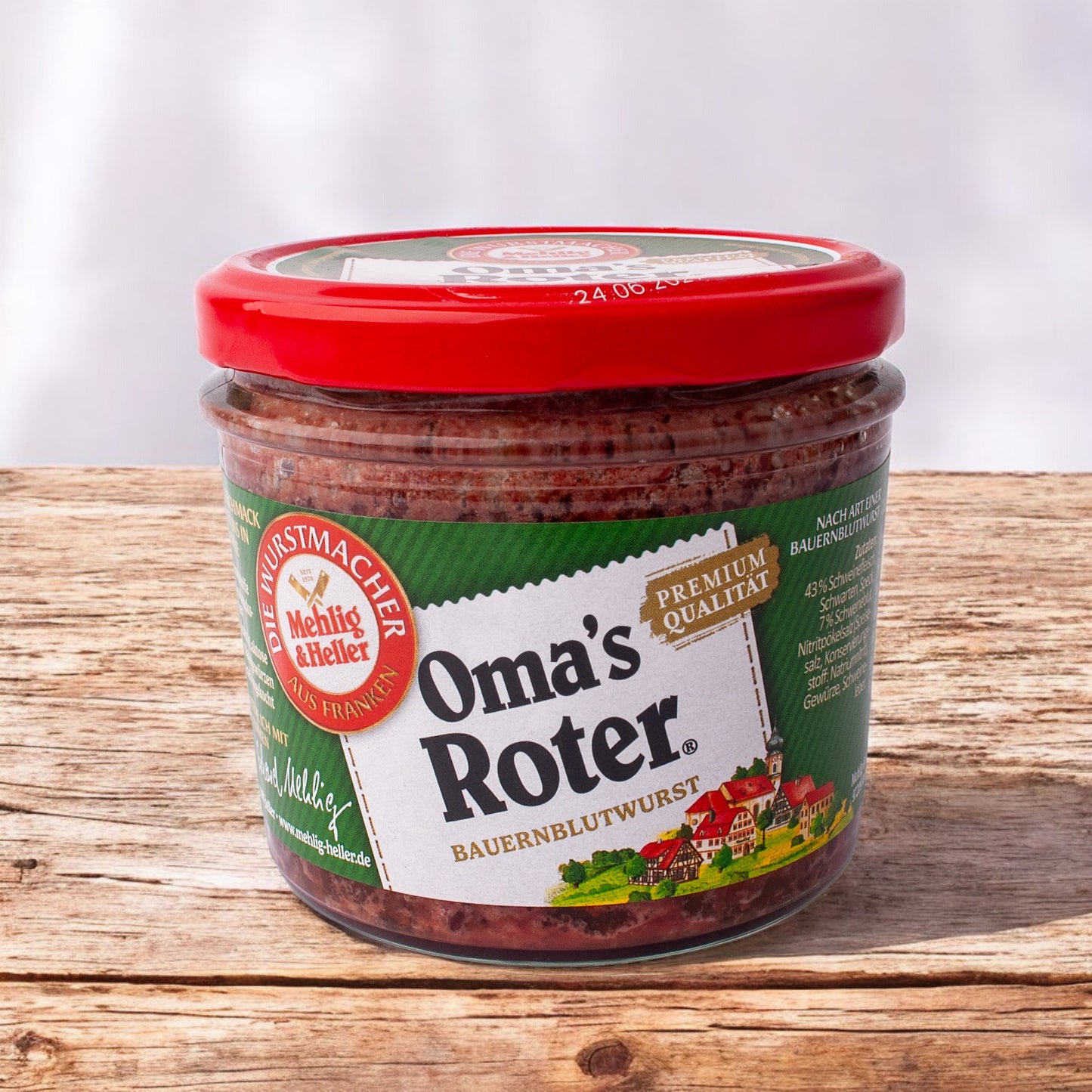 Glaslspezialität "Oma's Roter" - meinherzschlag.de