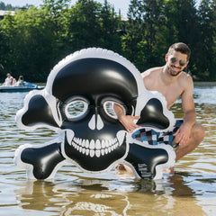 Aufblasbarer Schwimmtotenkopf