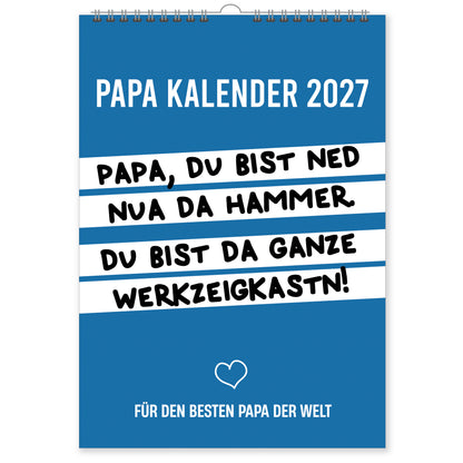 Der Bayerische PAPA Kalender 2027