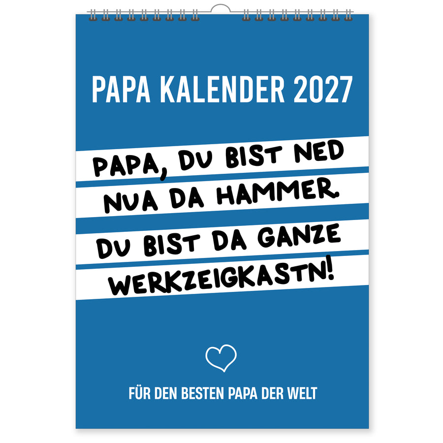 Der Bayerische PAPA Kalender 2027