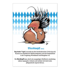 Postkarte "Bierdimpfl"