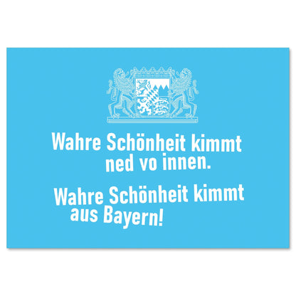 Postkarte "Schönheit" - meinherzschlag.de