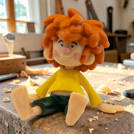 Spielfigur "Pumuckl sitzend"