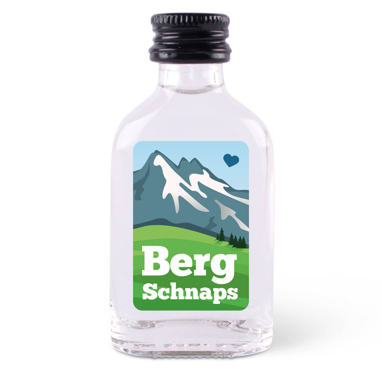 Schnapserl "Bergschnaps" - meinherzschlag.de