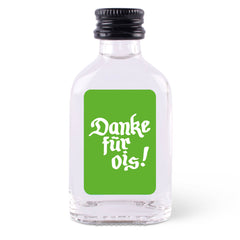 Schnapserl "Danke für ois!"