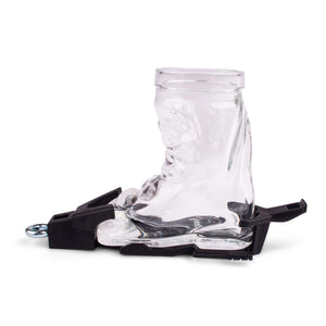 Skischuh Schnapsglas mit Bindung - meinherzschlag.de