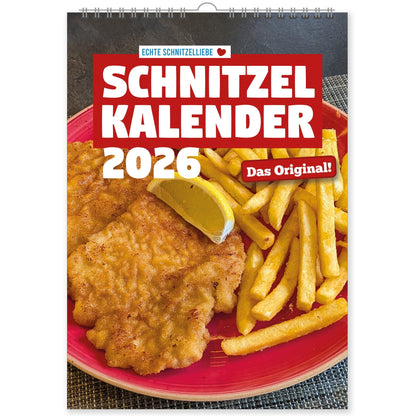 Der Schnitzel - Kalender 2026 - meinherzschlag.de